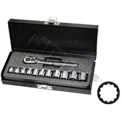 Gola sada 1/4" nízky profil hlavíc  TRIUMF T1006