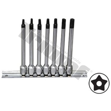 Sada 1/4" nádstavcov 5-cípe vŕtané, 7dielna null TRIUMF T30770