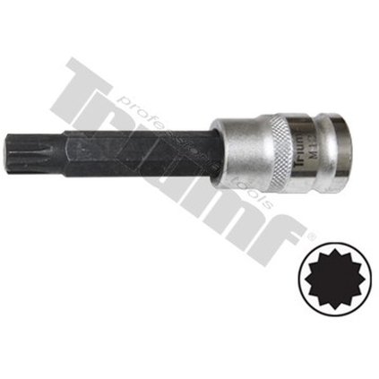 Nástavec XZN v 1/2" hlavici, L - 100 mm M12 TRIUMF T6127