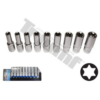 Sada hlavíc E-Profil predĺžené, 1/2" vstup, 9 - dielna null TRIUMF T2186