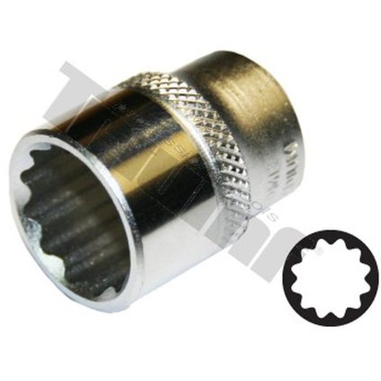 Hlavica 12 - hranná, 1/2" vstup, palcový 15/32" TRIUMF T28546
