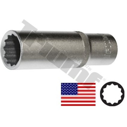 Hlavica 12 - hranná 1/4" vstup, predĺžená, () 3/16" TRIUMF T27775