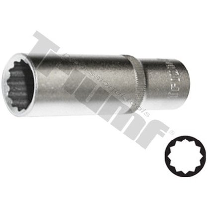Predĺžená hlavica 3/8" vstup, 12 - hranná 6 mm TRIUMF T28772