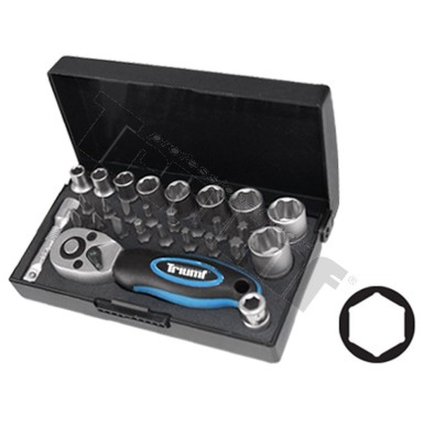 Gola sada mini, 1/4" vstup, 5 - 13 mm, 28 - dielna TRIUMF T1856