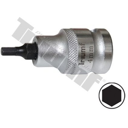 Nástavec Inbus v 1/2" hlavici, L -55 mm 4 mm TRIUMF T23144