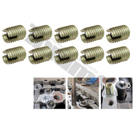 Závitové samorezné vložky do sady obj. kód: 26790, M 6. TRIUMF T13072