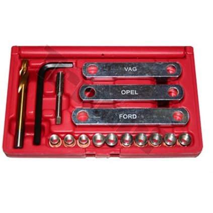 Sada na opravu závitov M9x1,25 , 16-dielna TRIUMF T16449