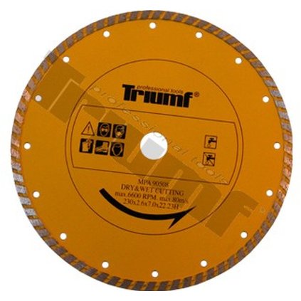 Kotúč diamantový segmentový 150 mm TURBO TRIUMF T9988