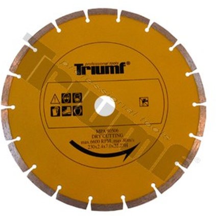 Kotúč diamantový segmentový 180 mm TRIUMF T2370