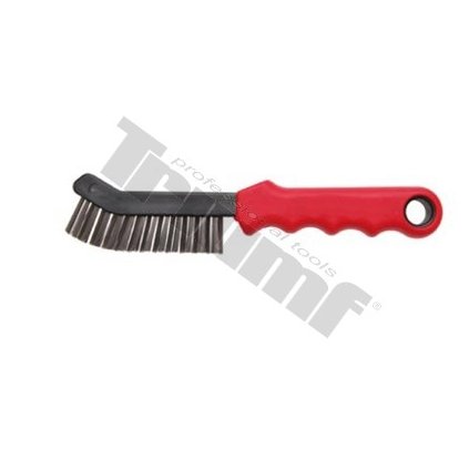 Kefa oceľová úzka. TRIUMF - červená rukoväť