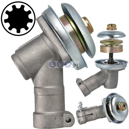 Uhlová prevodovka 26 mm 9-hranná 50-007