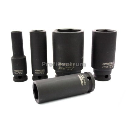 Nástrčná hlavica 1/2", 19 mm, 6-hran, dlhá, CR-MO, JONNESWAY