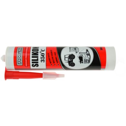 Červený silikón 300ml  na vysoké teploty