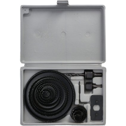 Sada vykružovacích vrtákov do dreva 16ks. 19-127mm E4734