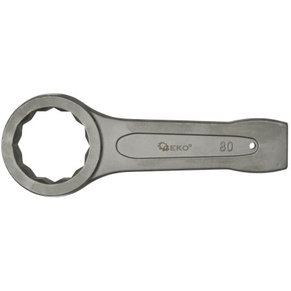 Kľúč úderový očkový 80 mm GEKO G16080