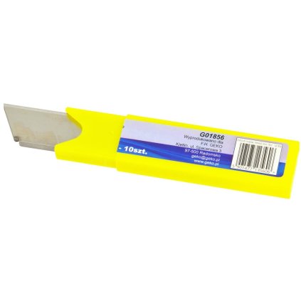 Náhradné čepele pre nože 18mmx0.5mm 10ks GEKO G01856