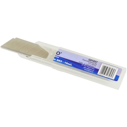 Náhradné čepele pre nože 18mmx0.5mm SK5 10ks GEKO G01857