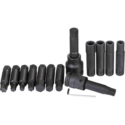 Sada násadových bitov Torx, Imbus 3/4";1" 16 dielov MGS01853