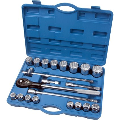 Gola sada  3/4 " 21 dielna,12 hranné hlavice MGS0021