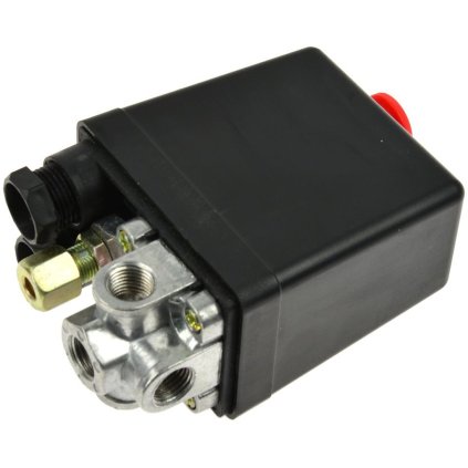 Štvorcestný tlakový spínač pre kompresor 100L (G80303) no.8 CG80303-8