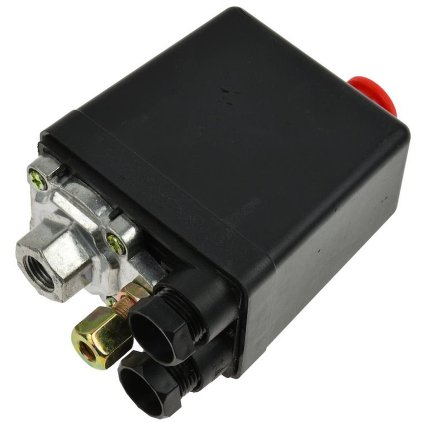 Jednocestný tlakový spínač pre kompresor 100L (G80304) CG80304