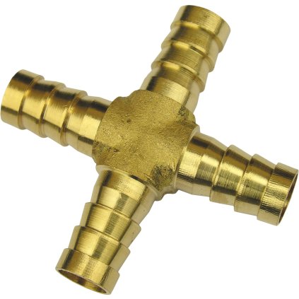 Vzduchový rozbočovač typ X  4 - cestný 8 mm 0135.77