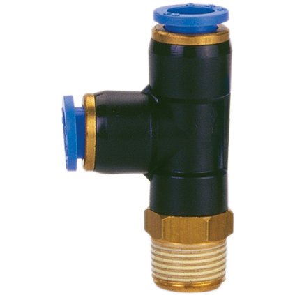 Pneumatická nástrčná spojka AUTO Typ T 1/4 ″ 6mm