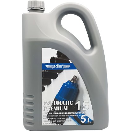Adler olej Pneumatic Premium 15 pre pneumatické náradie 5l