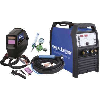 Adler Zváračka TIG AC/DC 201 PULSE + samostmievacia kukla LIDER-350S 520.201