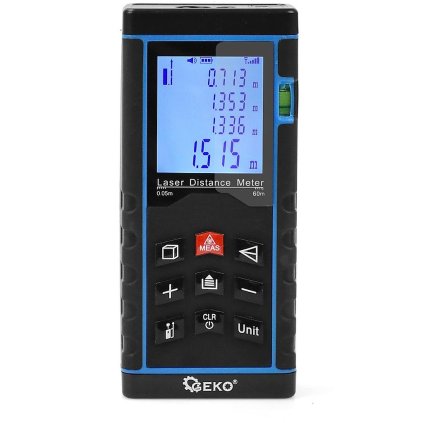 GEKO Laserový diaľkomer 0.05-60m