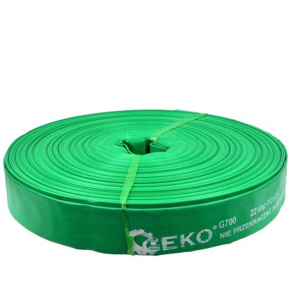 GEKO Hadica PVC 2" - 100m (zelená) max tlak 2 BARY