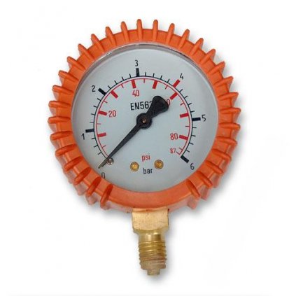 Manometer Propán/bután 6 Bar -  M12x1.5  63 mm