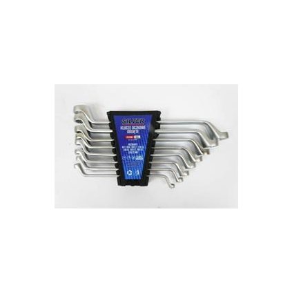 SilverTools Sada kľúčov očko-vyhnutých 8 ks 6-22mm