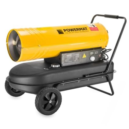 Olejový ohrievač vzduchu 40kW 720m3 s termostatom a  LCD displejom