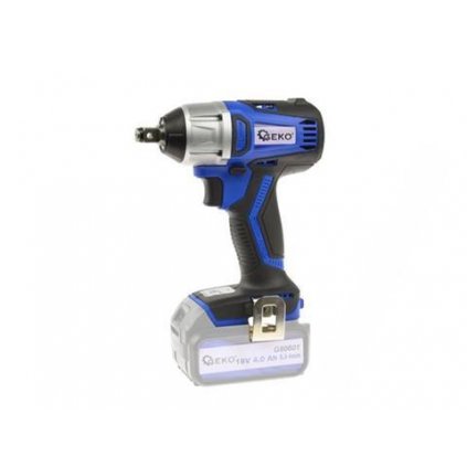 GEKO Akumulátorový rázový uťahovák bezuhlíkový 1/2" 18 V