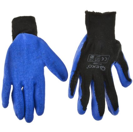 Pracovné rukavice oteplené na zimu Modré č.10 G73597