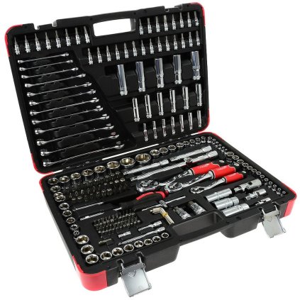 TVARDY Gola sada s profesionálnymi nástrčnými kľúčmi 216 dielna 1/4", 3/8", 1/2" T00103