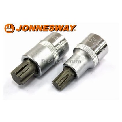 Nástrčný bit  1/2'', M8, Ribe, krátka, oceľ S2, CRV, JONNESWAY