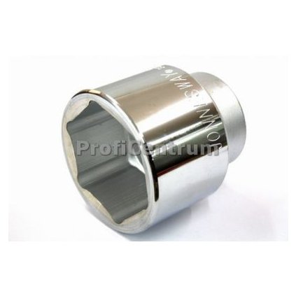 Nástrčná hlavica 1", 75 mm, 6-hran, krátka, CRV, JONNESWAY