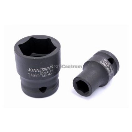 Nástrčná hlavica 3/4", 19 mm, 6-hran, krátka, CR-MO, JONNESWAY