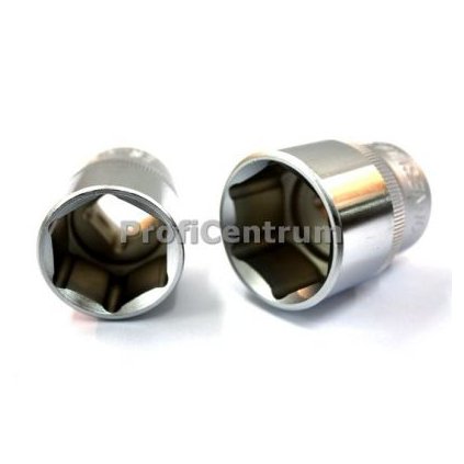 Nástrčná hlavica 3/8", 19 mm, 6-hran, krátka, CRV, JONNESWAY