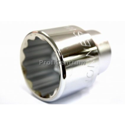 Nástrčná hlavica 3/4" 65 mm, 12-hran, krátka, CRV, JONNESWAY
