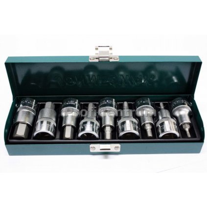 Sada imbusových kľúčov s kľúčom H3-H14 S 1/2" 9 ks