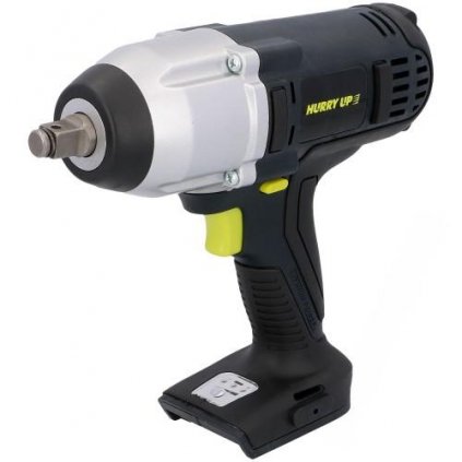 HURRY UP Akumulátorový rázový uťahovák bezuhlíkový 1/2' 18 V 450 Nm