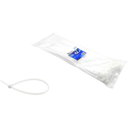 GEKO Sťahovacie pásky 80 x 2,5mm UV 100 ks Biele G17140