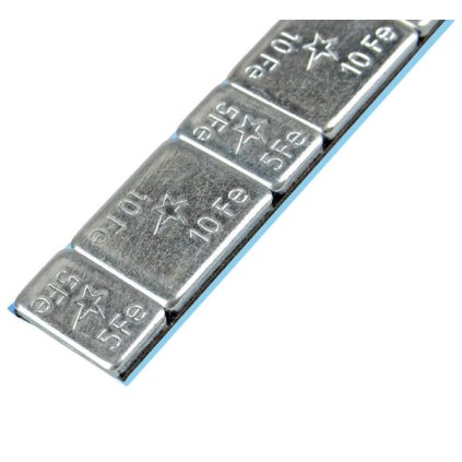 Okrúhle Lepené závažia pre hlinikové disky 4x5 g + 4x10 g