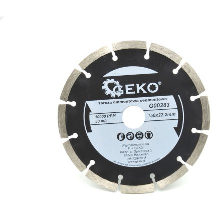 Diamantový rezný kotúč segmentový 150 mm x 22,2 mm