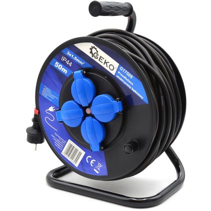 Elektrický bubnový predlžovací kábel 3x1,5 mm² 50 m IP44 G17505