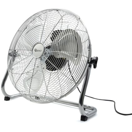 Podlahový ventilátor 45 cm, oceľ INOX G80471