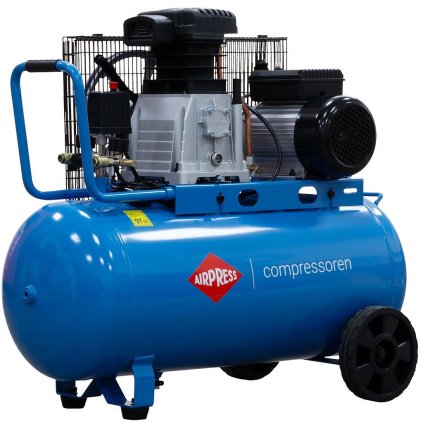 Piestový kompresor HL 340-90 10 bar 2,2 kW 272 l/min 90 l AIRPRESS 36844-E